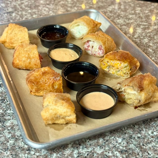 Egg Roll Sampler.