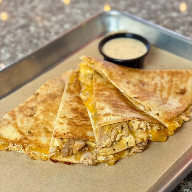 Chicken Quesadilla.