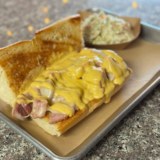 Double Smoked Ham + Cheese Sammich.