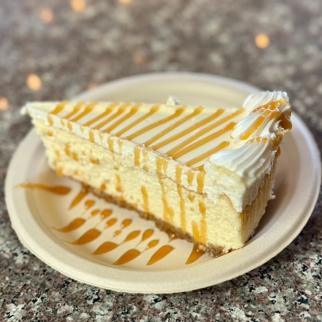 Caramel Cheesecake.